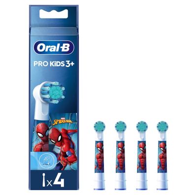 Oral-B Kids Spiderman 4er Aufsteckbürsten