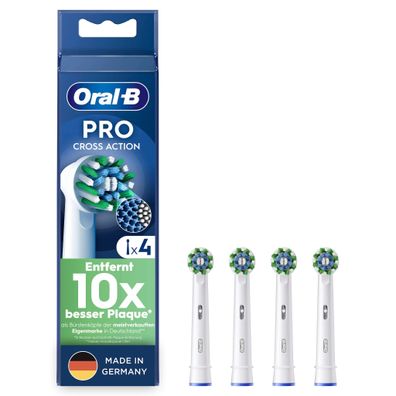 Oral-B Pro CrossAction 4er Aufsteckbürsten