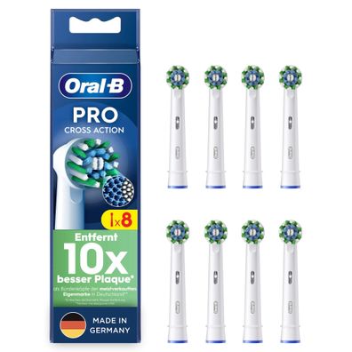 Oral-B Pro CrossAction 8er Aufsteckbürsten