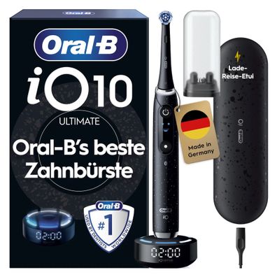 Oral-B iO Series 10 Black Onyx Luxe Edition Elektrische Zahnbürste