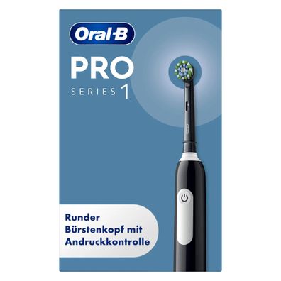 Oral-B Pro 1 Cross Action Black Elektrische Zahnbürste