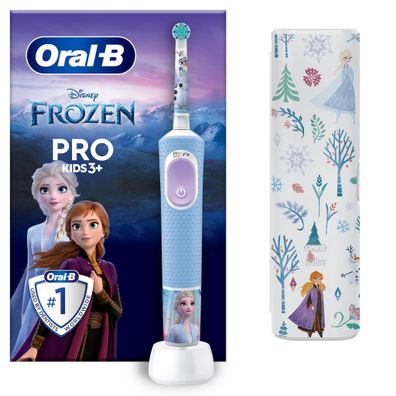 Oral-B Vitality Pro 103 Kids Frozen mit Reiseetui Elektrische Kinderzahnbürste