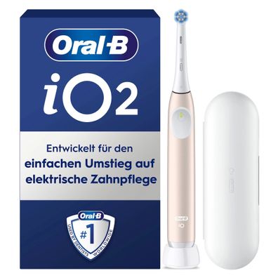 Oral-B iO Series 2, mit Reiseetui Calm Pink Elektrische Zahnbürste
