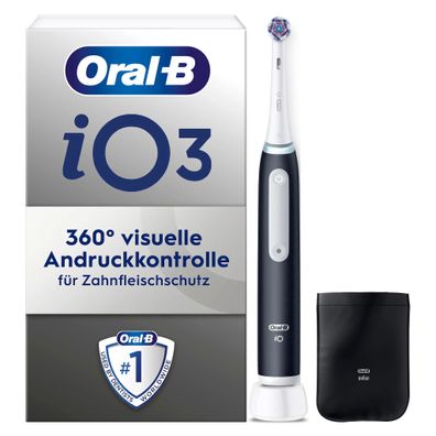 Oral-B iO White Clean Black Elektrische Zahnbürste