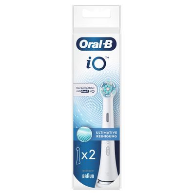 Oral-B iO Ultimative Reinigung 2er, weiß Aufsteckbürsten