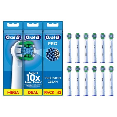 Oral-B Aufsteckbürsten Pro Precision Clean 4 + 4+4 Pack FFS Aufsteckbürsten