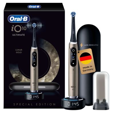 Oral-B iO Series 10 Lunar Gold Special Edition Elektrische Zahnbürste
