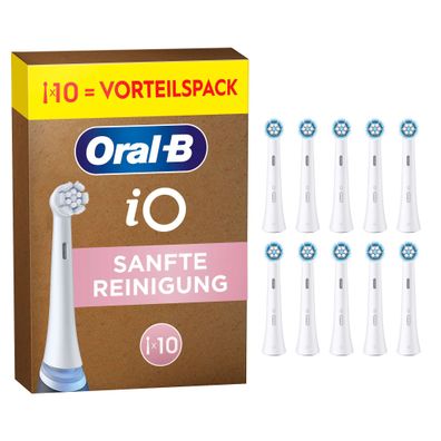 Oral-B iO Sanfte Reinigung 10er FFU Aufsteckbürsten