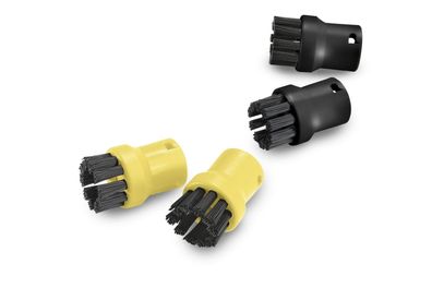 Kärcher Rundbürstenset (2 + 2 Stk.) Zubehör Dampfreiniger