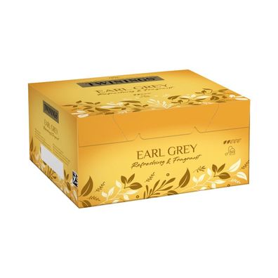 Twinings Earl Grey, Schwarztee, 50 Teebeutel im Kuvert, 100g
