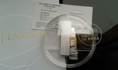 Original 10 euro 2025 Frankreich Lancome 22,2g Silber 999er - shaped coin Spektakulär