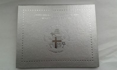 Original KMS 2003 Vatikan Papst Johannes Paul II. im Folder mit Schutzumschlag