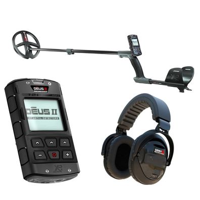 XP DEUS 2 II 22 FMF RC WSA XL ST Metalldetektor, 22cm Spule, WSA2 XL ST Kopfhörer (DE