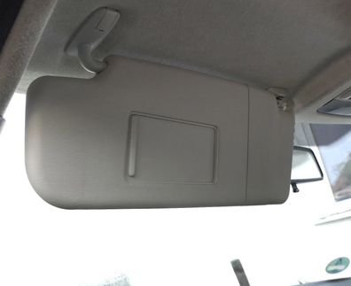 Skoda Fabia Roomster 5J Sonnenblenden Sonnenblende grau links vorne grau Spiegel