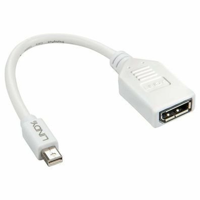 LINDY Mini-DisplayPort an Displayport Adapterkabel M/F 0.15m