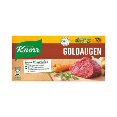 Knorr Goldaugen Rindsuppe, 12 Würfel, 132g