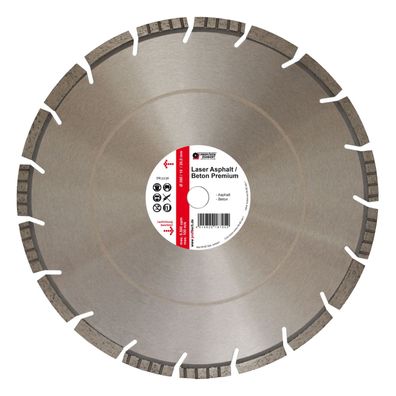 Diamanttrennscheibe 500 x 25,4 Laser Asphalt/Beton Premium