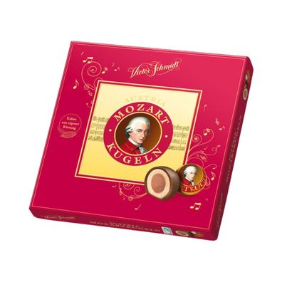 Victor Schmidt Austria Mozartkugeln, Geschenkkarton, 15 Stück, 247g