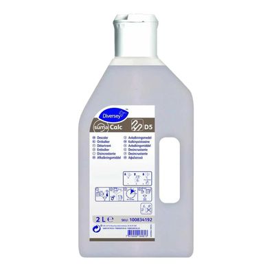 Suma Calc D5 Entkalkerlösung 2L Flasche Für Gewerbliche Geschirrspüler