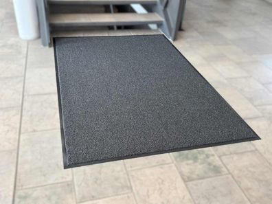 Aggua 2016 Schmutzfangmatte Schwarz, 135x200cm, Umlaufendes Kantenprofil