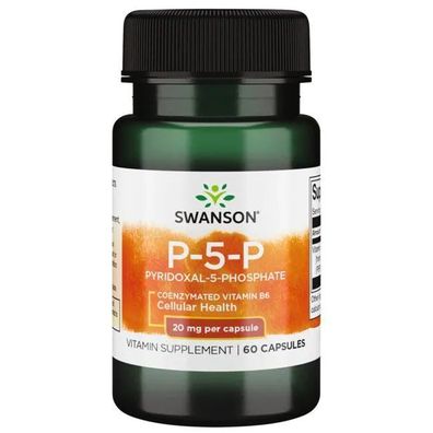 P-5-P (Pyridoxal-5-Phosphate) Coenzymated Vitamin B-6 - 60 caps