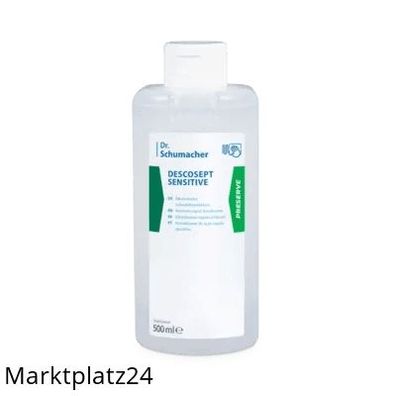 Descosept Sensitive Händedesinfektion 500ml Flasche | Dr. Schumacher