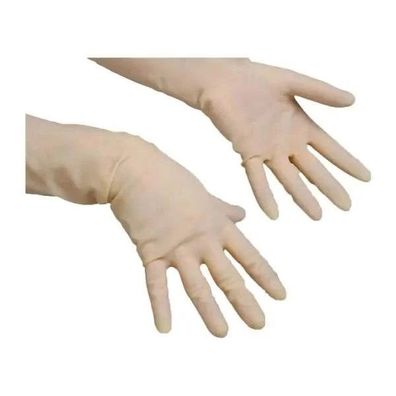 Vileda Latex Handschuhe Leicht, Größe L, 1 Paar Einweg