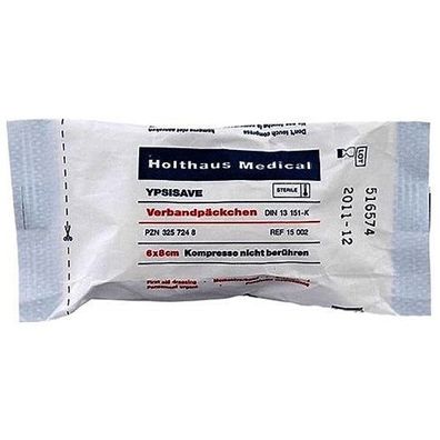 Ypsisave Verbandpäckchen Klein 6x8cm Steril Wundversorgung