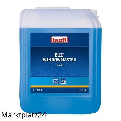 Buzil Windowmaster Fensterreiniger 10L Kanister Für Glasreinigung