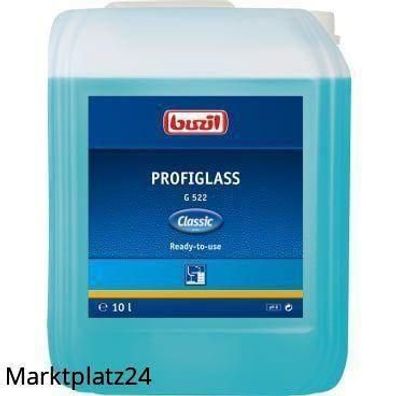 Profiglass Classic Edition 10L Glasflasche Mit Steigrohr Buzil