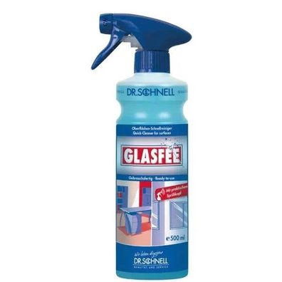 Dr. Schnell Glasfee Glasreiniger Mit Sprühaufsatz, 500ml Flasche