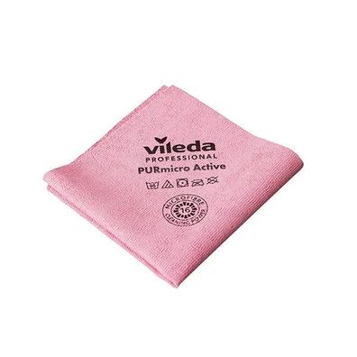 PURmicro Active Mikrofasertuch Rot, 38x35 cm | Vileda