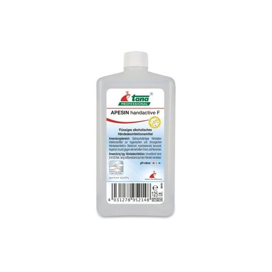 APESIN handactive F, 125ml Flasche BAuA-Reg-Nr.: N-79651