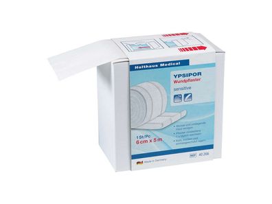 Ypsipor Wundpflaster Vlies 6cm x 5m Rolle Für Effektive Wundversorgung
