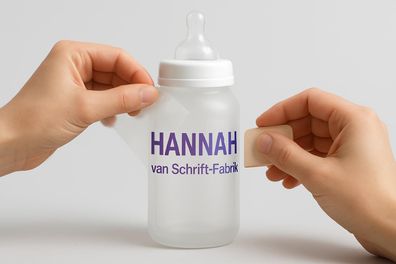 Wunschtext Baby Aufkleber in vielen tollen Varianten online bestellen