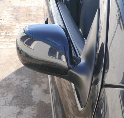 Skoda Fabia 6Y elektrisch Spiegel Außenspiegel rechts mit Glas schwarz LF9R