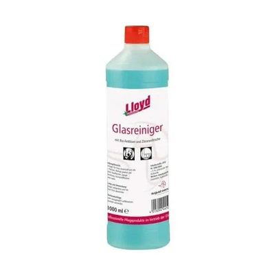 Lloyd Glasreiniger 1L Flasche Mit Professioneller Formel Für Streifenfreie Reinigung
