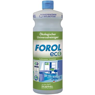 Forol ECO Umweltfreundliches Reinigungsmittel 1L Flasche, Natürliche Inhaltsstoffe