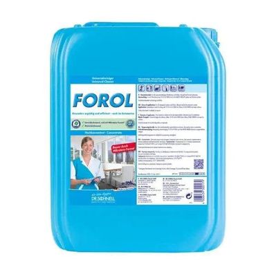 Forol Reinigungskonzentrat 10L Kanister Für Professionelle Anwendung