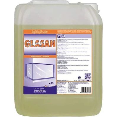 Glasan 10L Kunststoff Kanister Robuster Transportbehälter mit Deckel