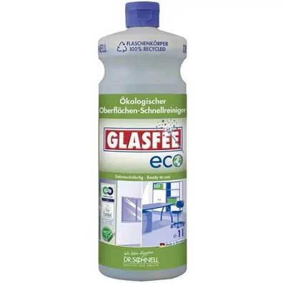 Glasfee ECO Glasreiniger Umweltfreundlich, 1L Flasche von Dr. Schnell