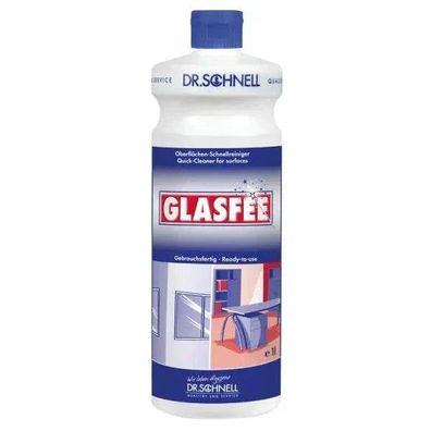 Glasfee Glasreinigungsspray 1L Flasche Dr. Schnell