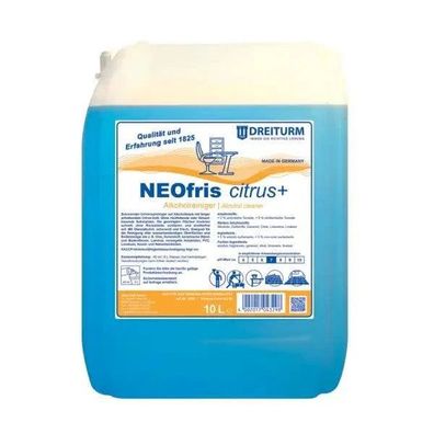 Neofris Citrus+ 10L Kanister Professionelles Biologisch Abbaubares Reinigungsmittel