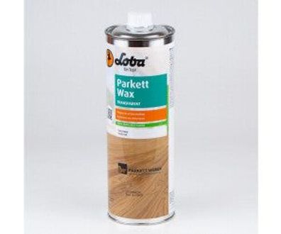LOBA ParkettWax Holzfußboden Wachs 1L Flasche für Schutz & Pflege