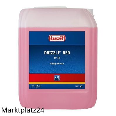 Drizzle Red Drizzle Edition 2-Takt Motorenöl 10L Kanister | Buzil