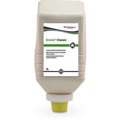 Kresto Classic Handreinigung 2L Softflasche Mit Spender, Hautfreundlich