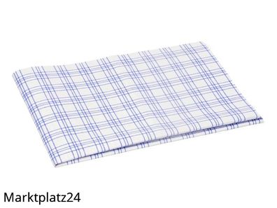 Vileda Microfaser Geschirrtuch 40x60cm, Weiß/Blau, Saugfähig