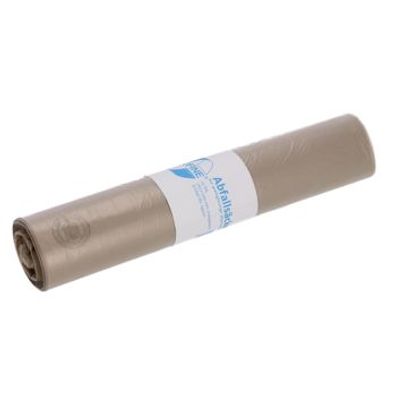 Abfallsäcke Ecofine, LDPE, 120L, transparent, 700x1100mm, 25my, 25 St/Ro