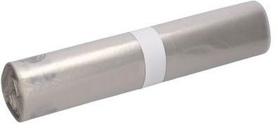 Abfallsäcke LDPE, 60L, transparent, 575x1000mm, Typ 60, 20my, 50 St/Ro