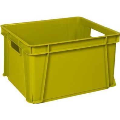 Teko Uni Box 19L Stapelbare Aufbewahrungsbox in Kiwi Grün